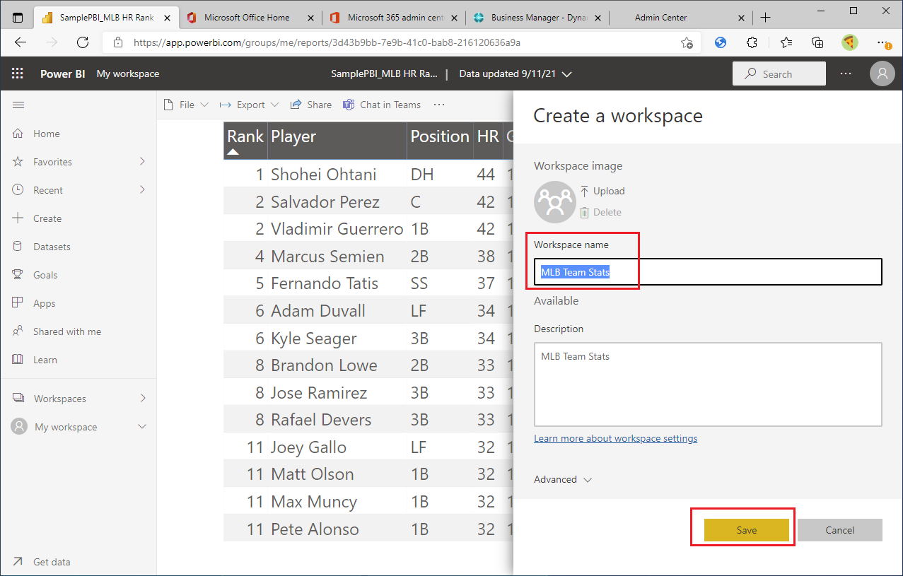 The Bi Workspaces Types Power BI Workspaces are fully available in Business Central Role-Center ...